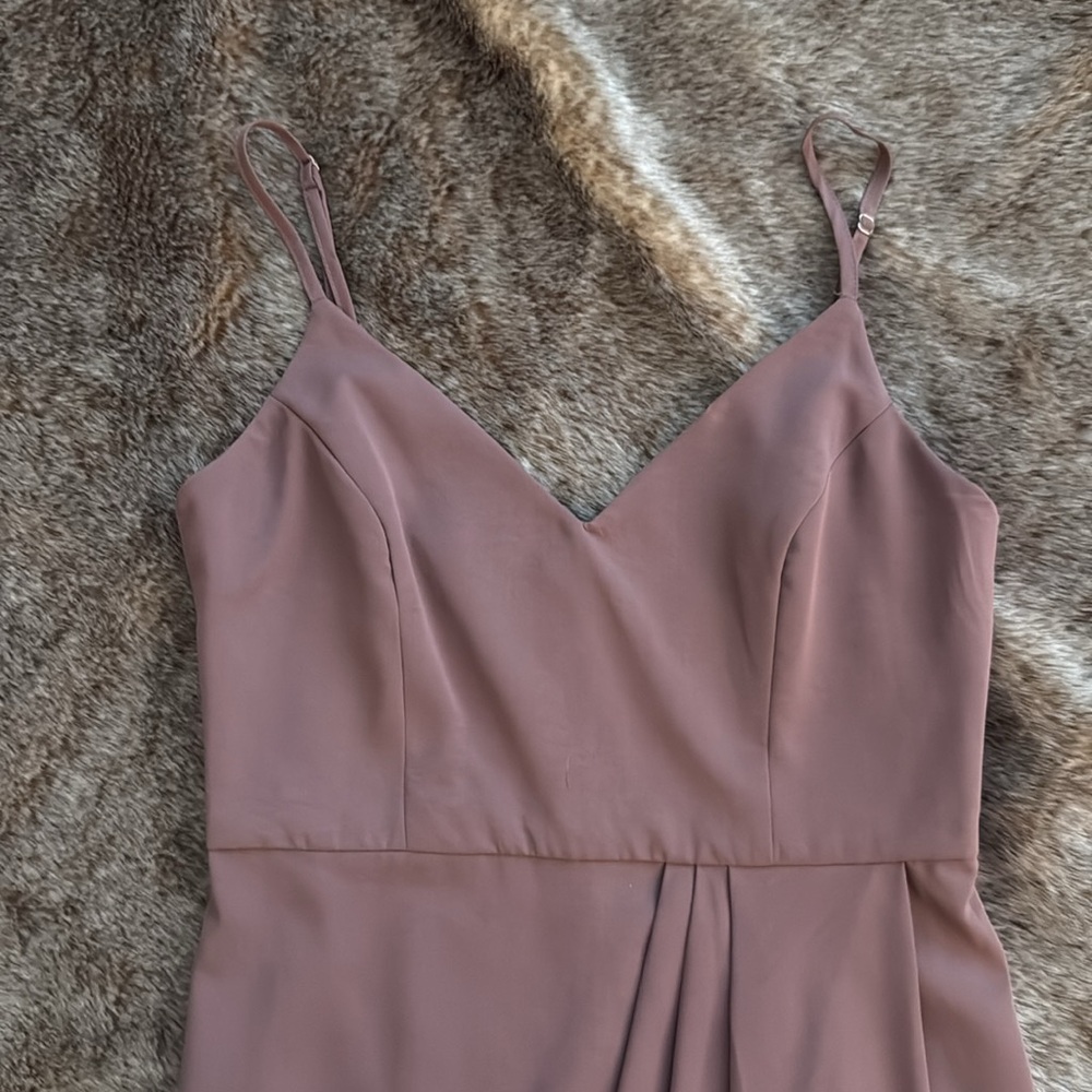 Lulus Reinette Mauve Purple Midi Dress Small - Picture 3 of 12